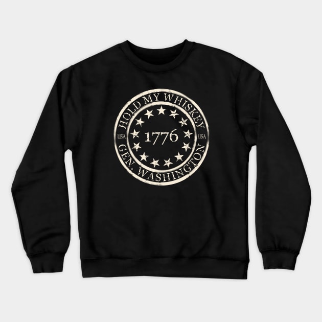 Hold My Whiskey Crewneck Sweatshirt by Etopix